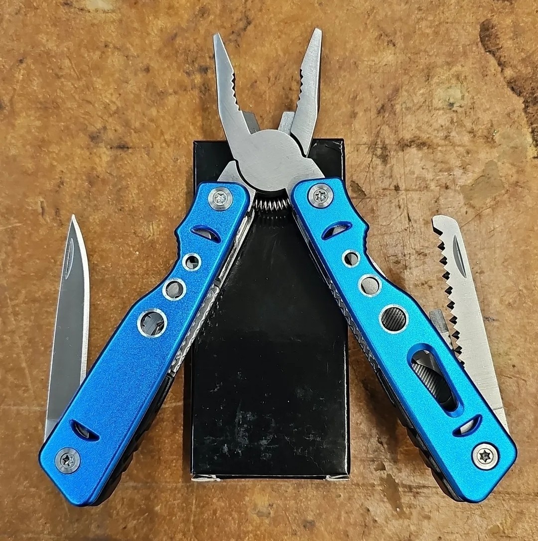 Heavy-duty Multi-tool Pliers Blue