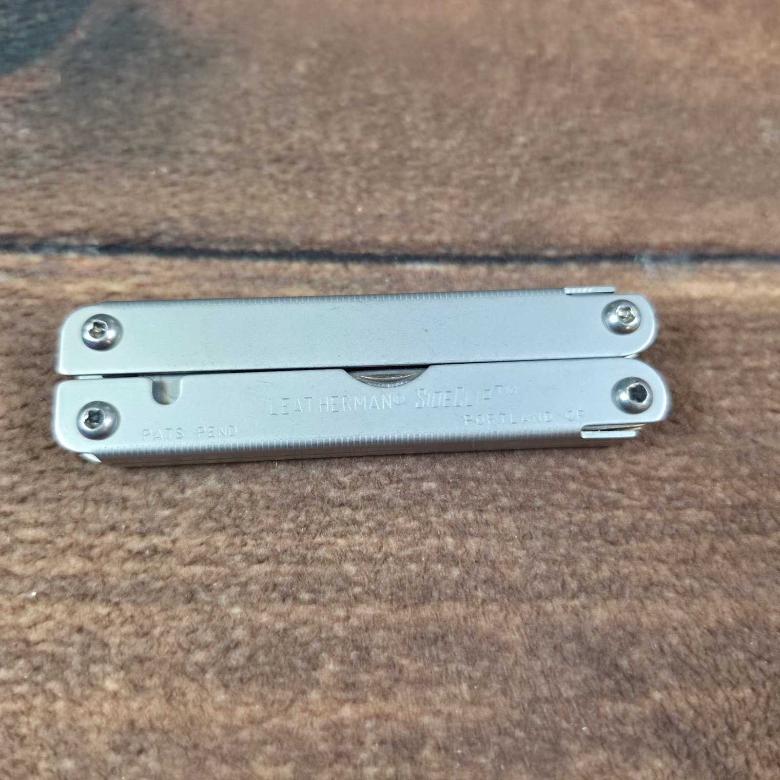 Leatherman Sideclip Multi-Tool Mens OS Silver Good Vintage Pocket Clip USA
