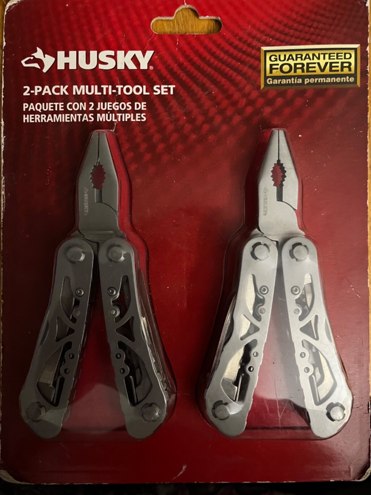 Husky 2-Pack Multi-Tool Set in New in the Package Condition