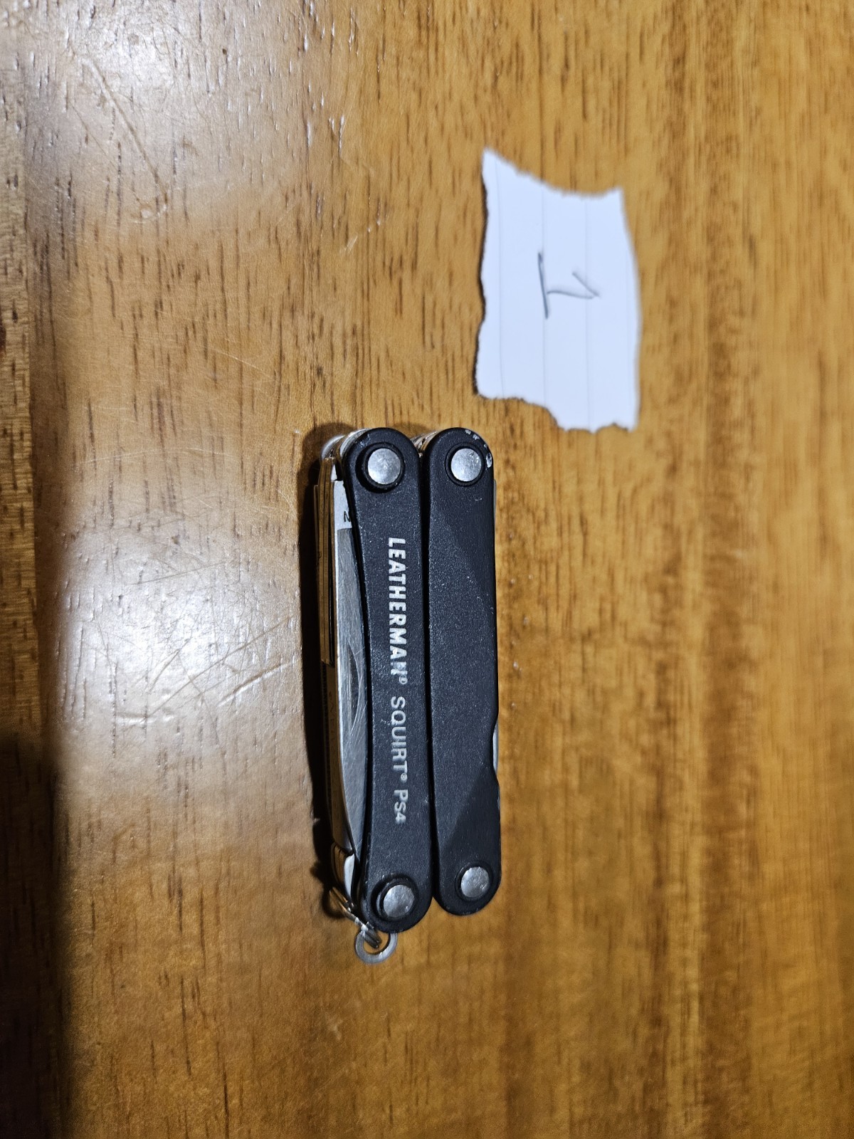 Leatherman Squirt Ps4 Black With Brand