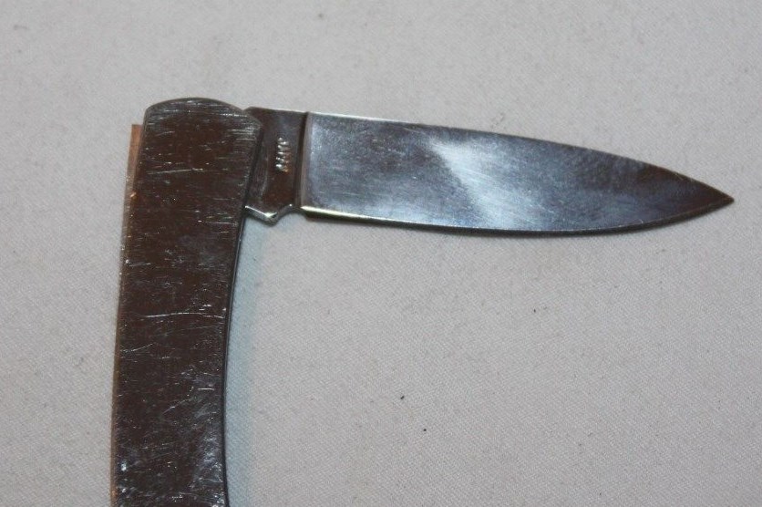 VG+ BROWNING JAPAN “SMALL BUT MIGHTY” 304 STAINLESS STEEL LOCKBACK 4.25″ OPENED