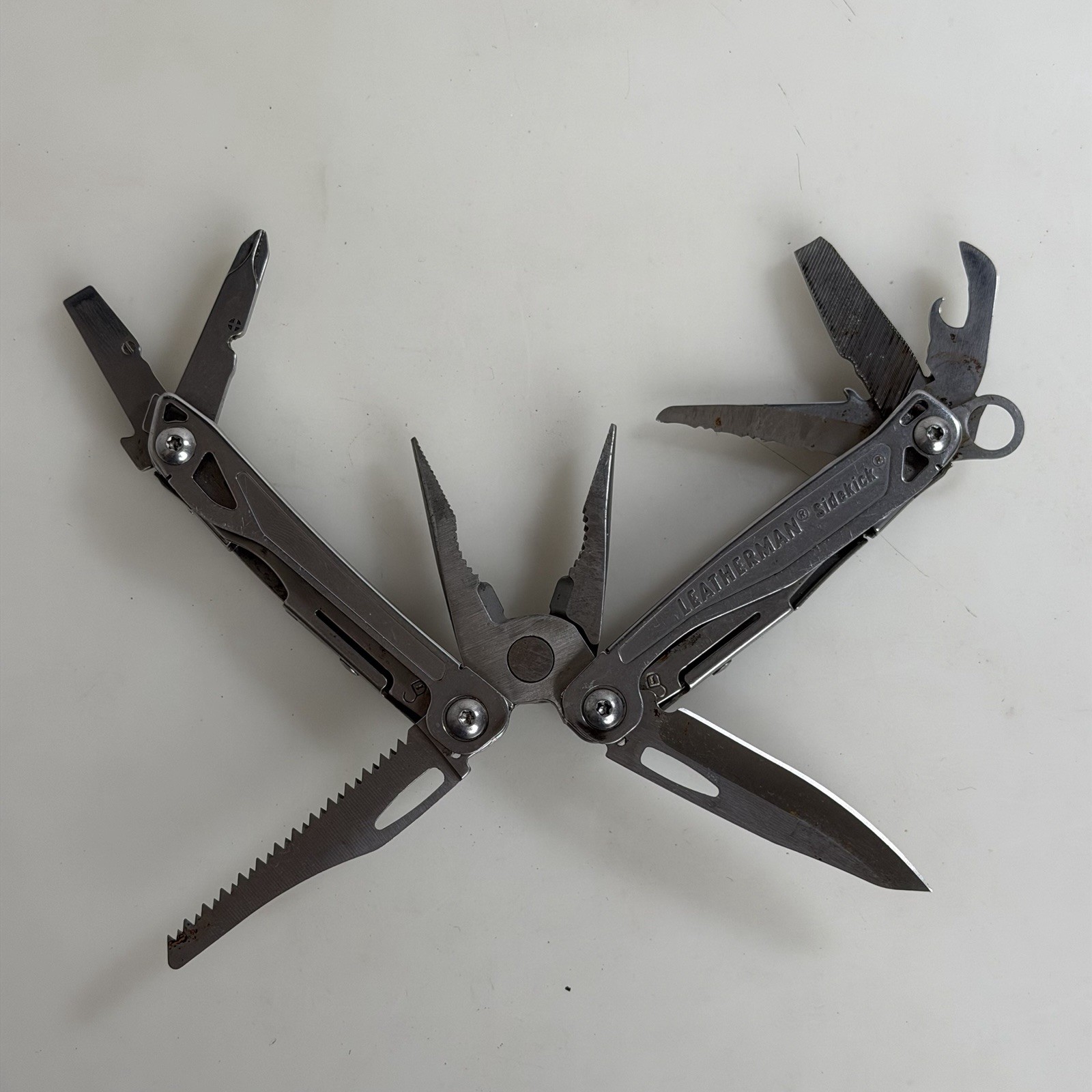Leatherman Sidekick Multi-Tool 14-In-1 Spring-Action Pliers Stainless Steel USA