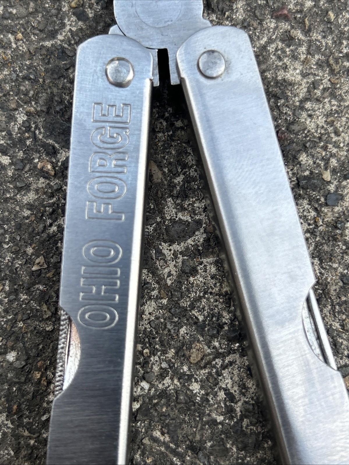Ohio Forge Stainless Steel Multi Tool. With Case. Made In China