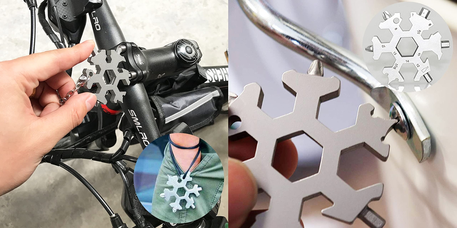 19 In 1 Incredible Tool “ Easy N Genius Fex 19in1 Stainless Steel Snowflakes Mul