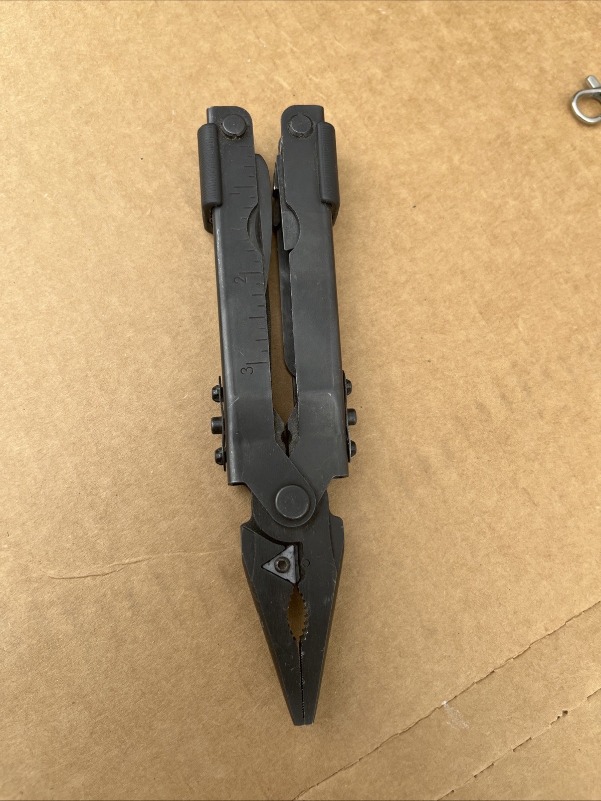 Gerber MP600 Black Oxide Needle Nose Multi Tool Plier Knife Carbide Cutter stck5