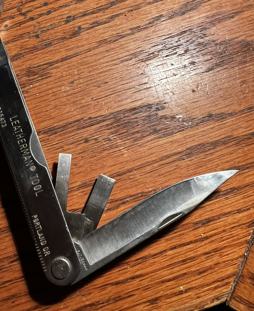 Vintage Leatherman Pocket Survival Multi-Tool TM 1325473 Made In USA