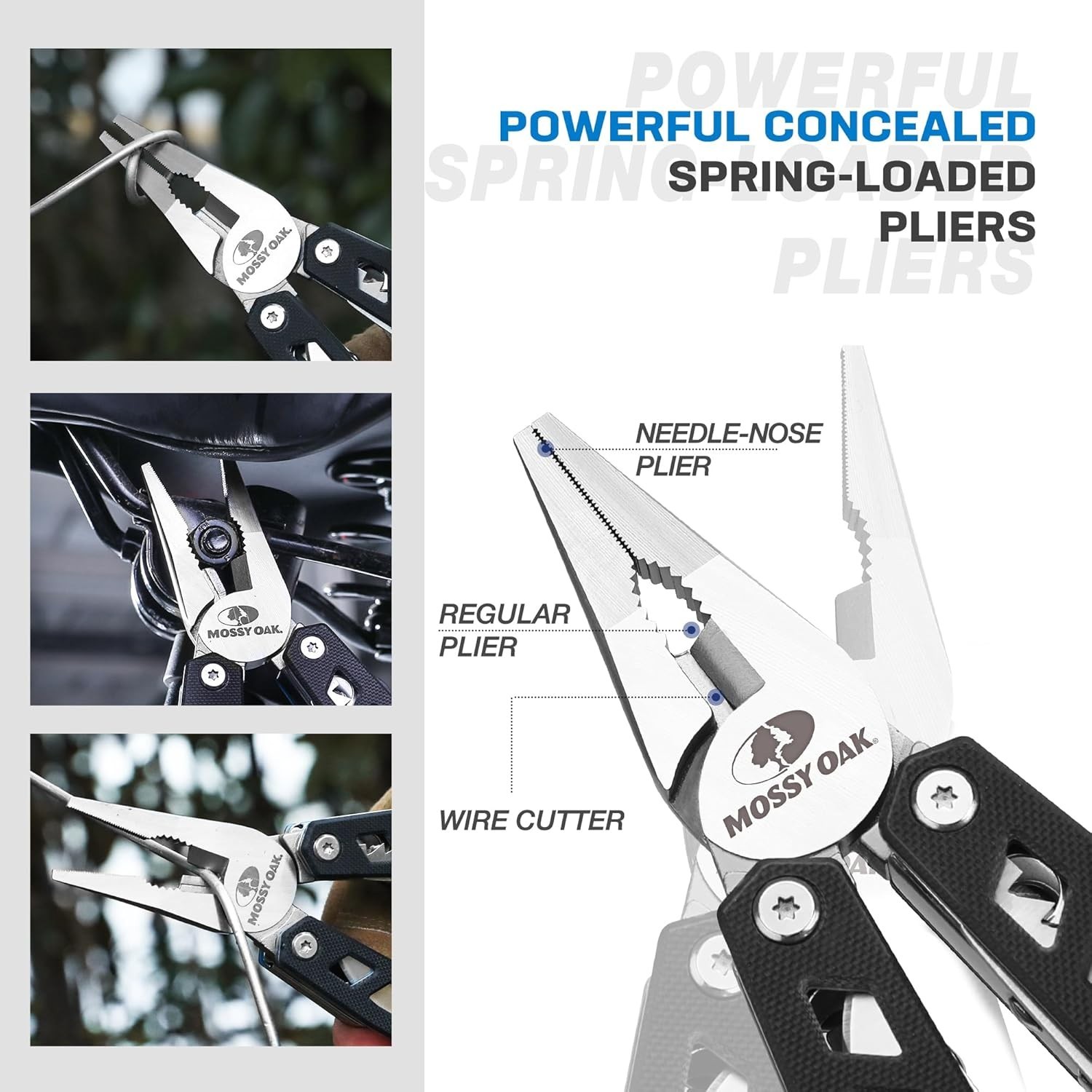 21-in-1 Stainless Steel Multitool with G10 Handle & Sheath – Perfect for Outd…