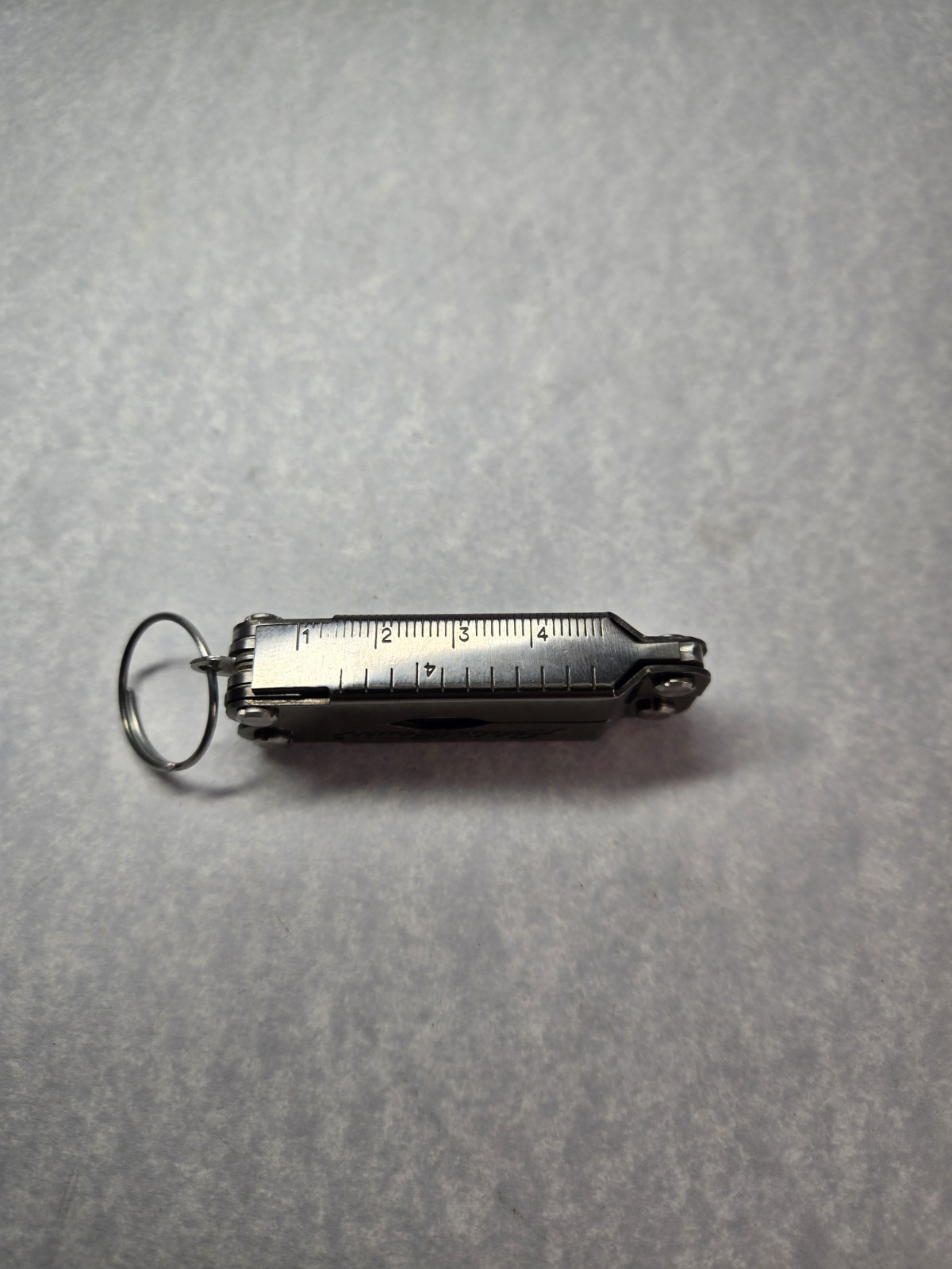 Eddie Bauer Silver Mini Multi-Tool Keychain 8-in-1 4″Open 2.5″Closed