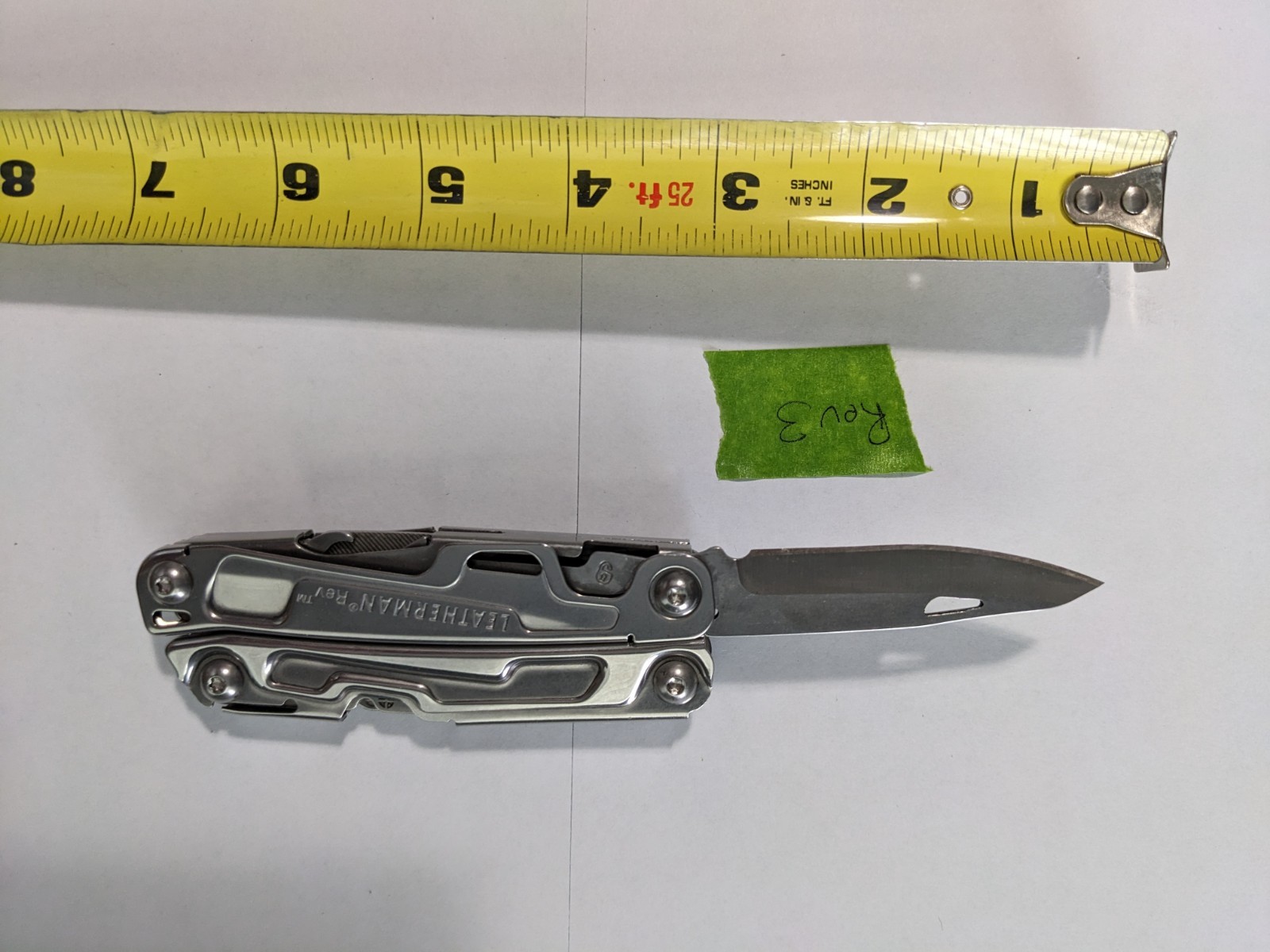 Leatherman Rev – Stainless Steel – Used – Fully Functional – FREE Shipping