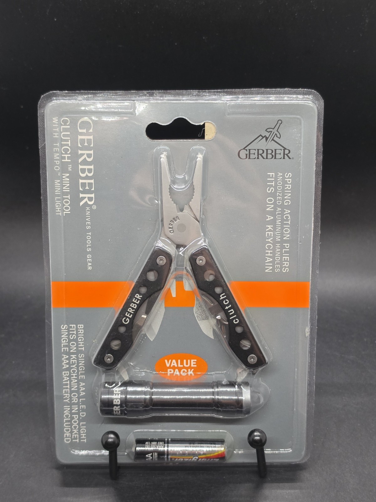 Gerber Clutch Mini Tool + Tempo Mini Light Value Pack New Old Stock Sealed