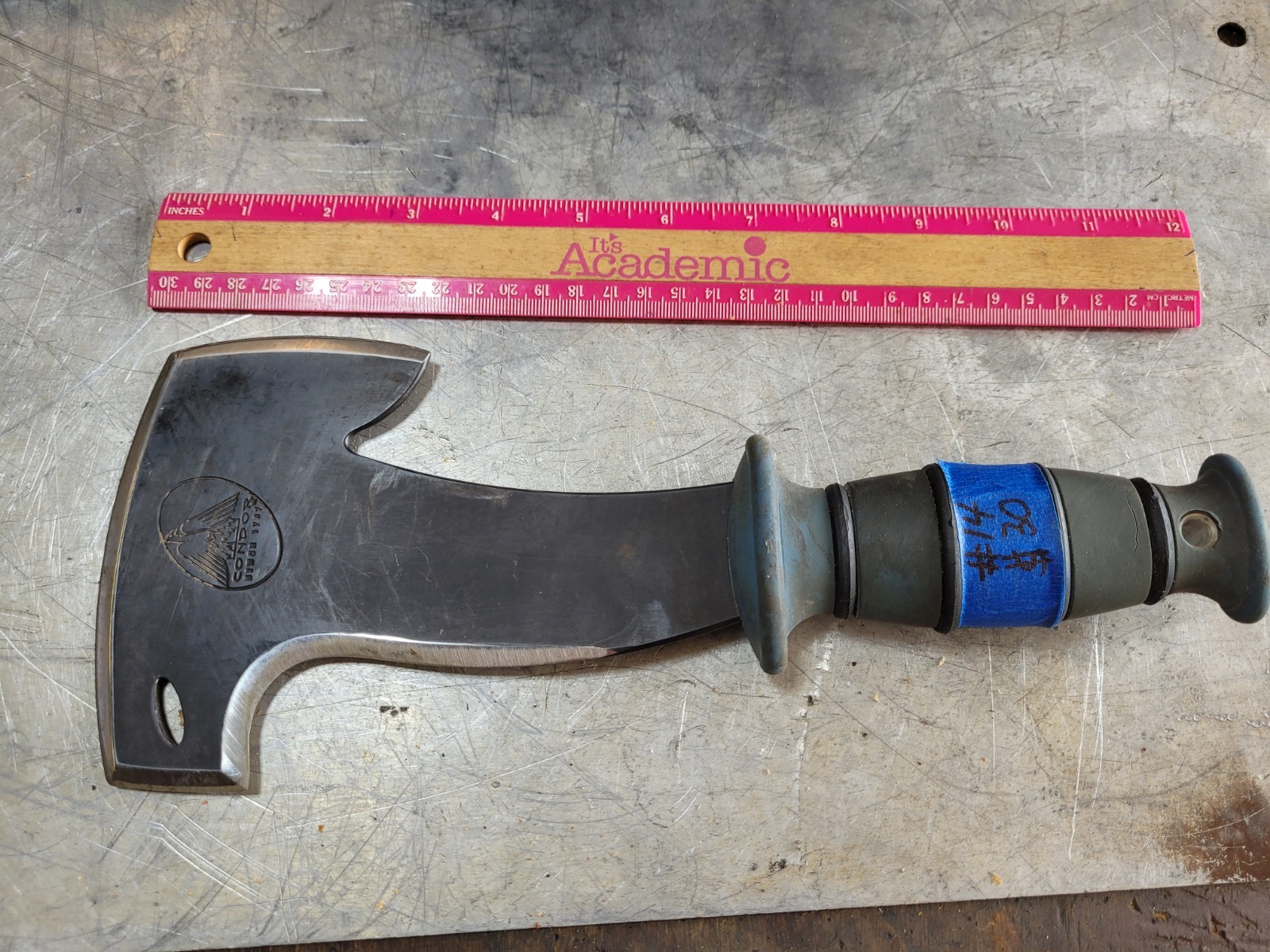 Condor Three Edge Camp Tool Hatchet W/Sheath Soft Stainless Won’t Rust#596