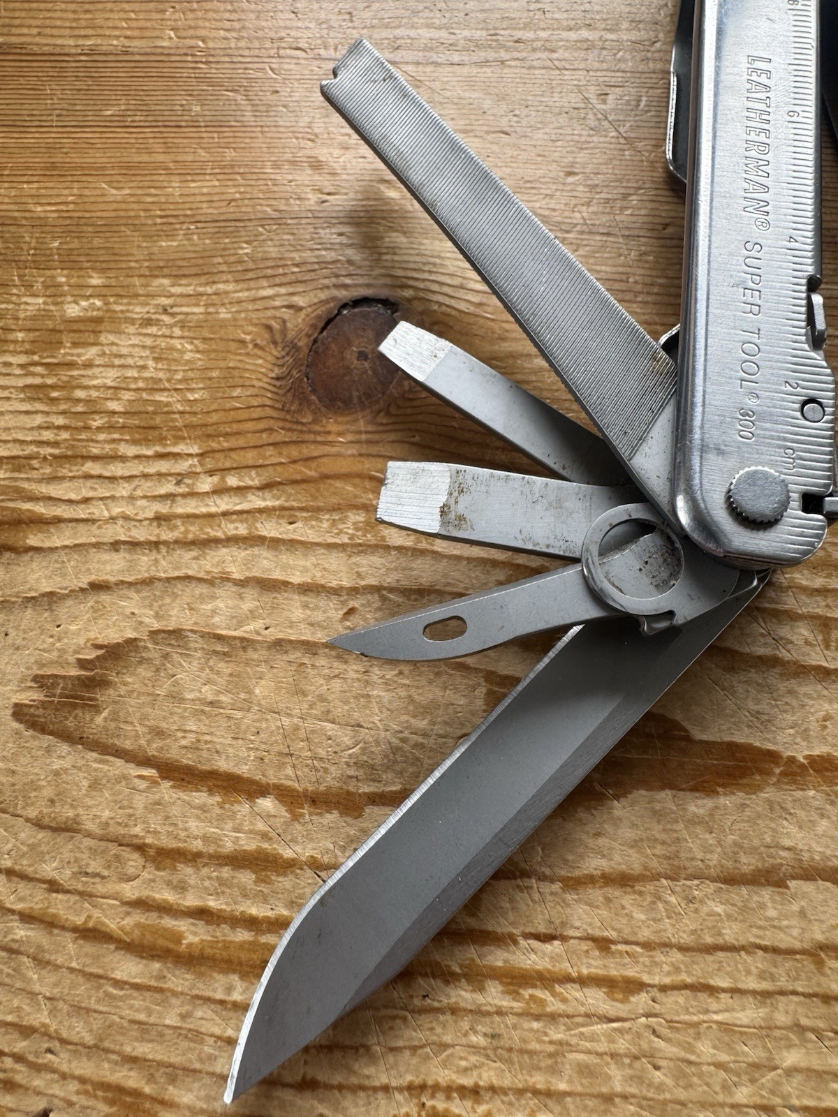Leatherman SUPER TOOL 300 Multi-Tool – Stainless, Good Condition (008)