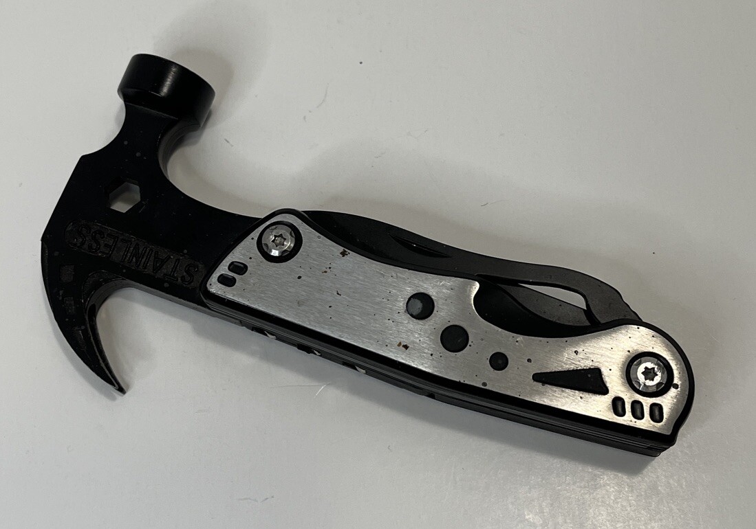 Outdoor Multi-function Tools Portable Folding Multi-function Hammer 11 Functions