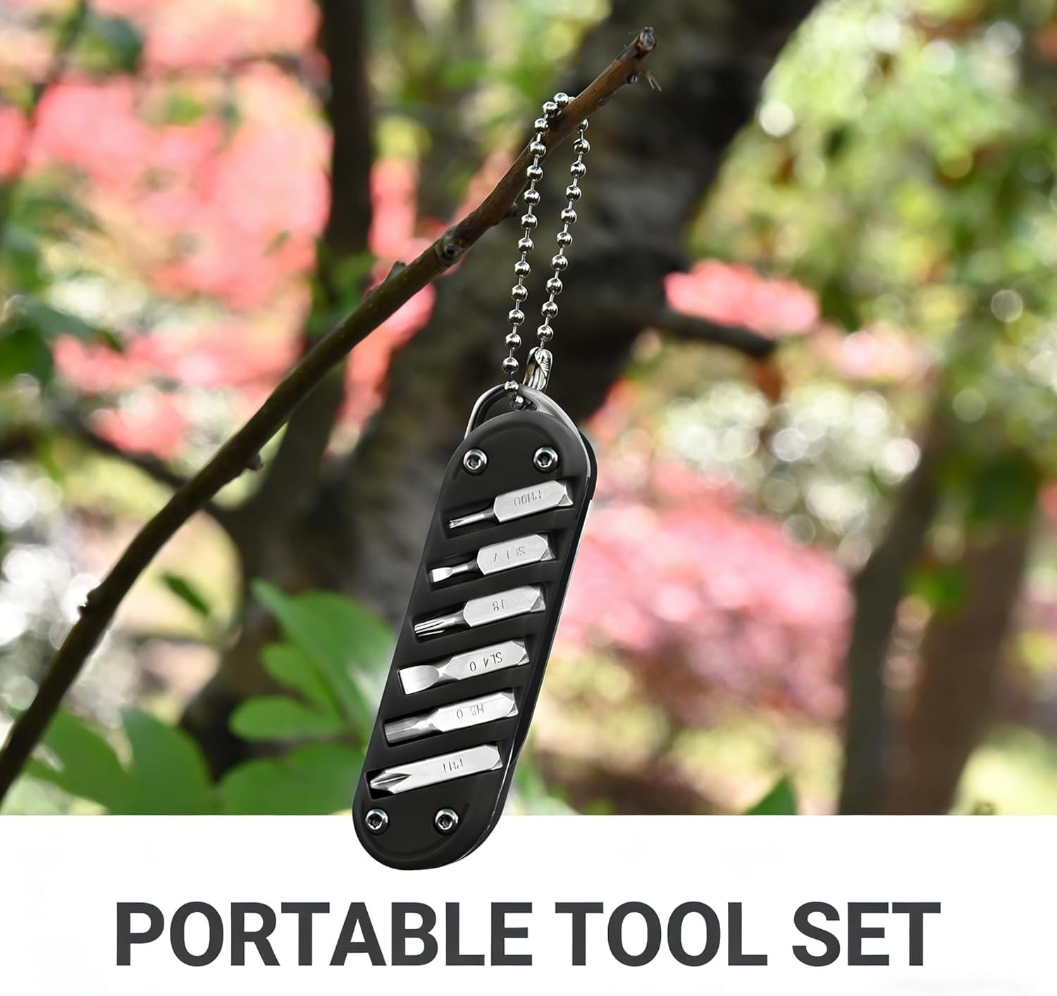 The Compact EDC Pocket Knife Multitool | 7-In-1 Keychain Companion for Quick Fix