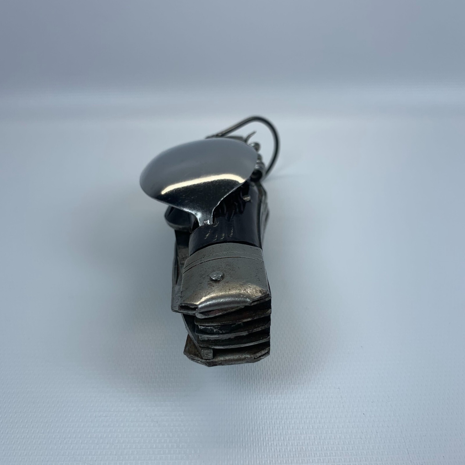 Vintage Pocket Folding Multi Tools Stainless Steel Spoon Fork Cork Screw Knife