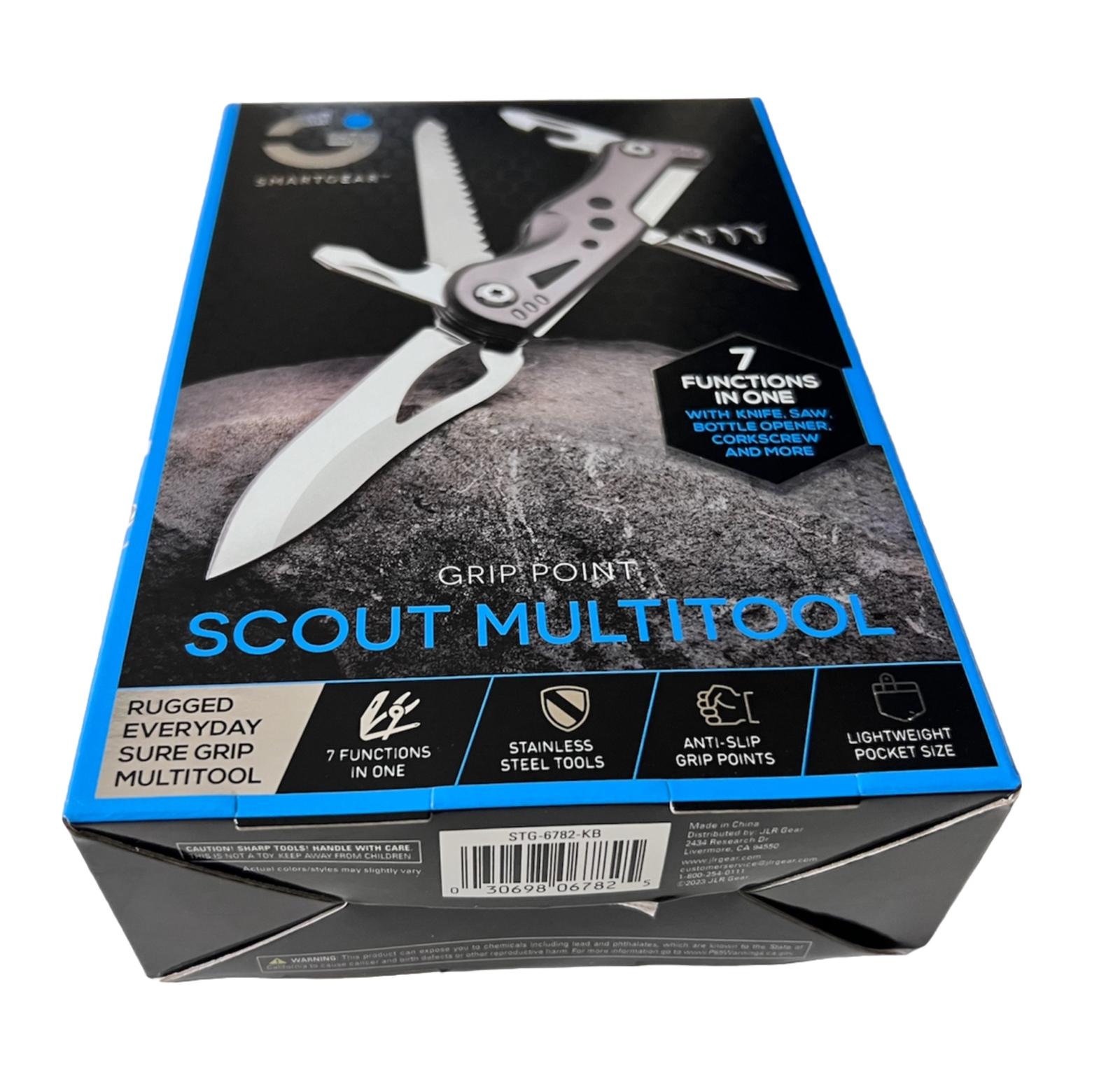 ⚡⚡⚡ BNIB SMART GEAR 7-in-1 GRIP POINT SCOUT MULTITOOL New Sealed ⚡⚡⚡