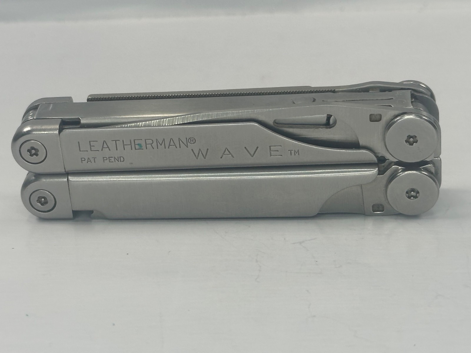 Leatherman Wave Multi Tool Stainless Steel 2003 w/ Leather Sheath Pat Pend USA