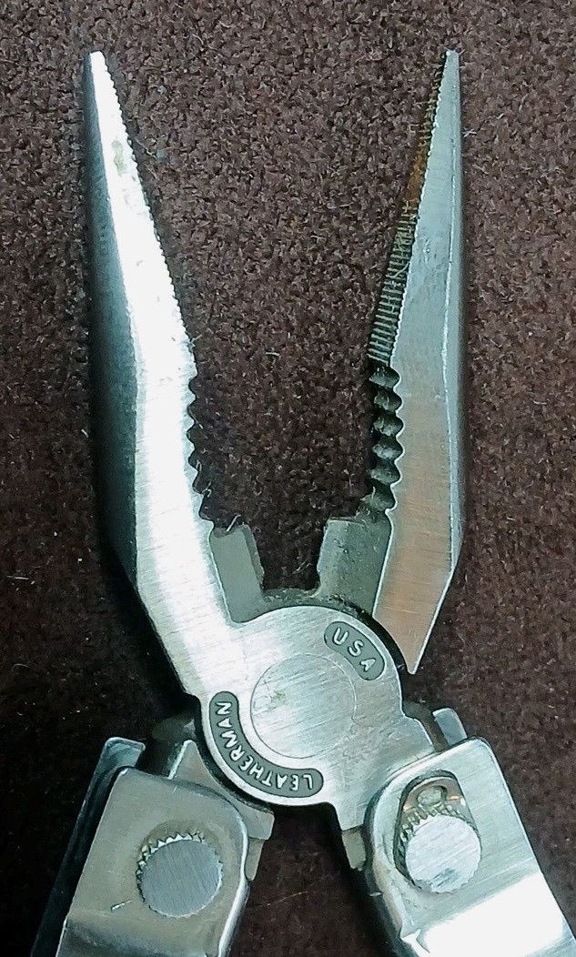 Vtg Leatherman PST ll W/ Very Old Leatherman Leather Sheath, U.S.A.