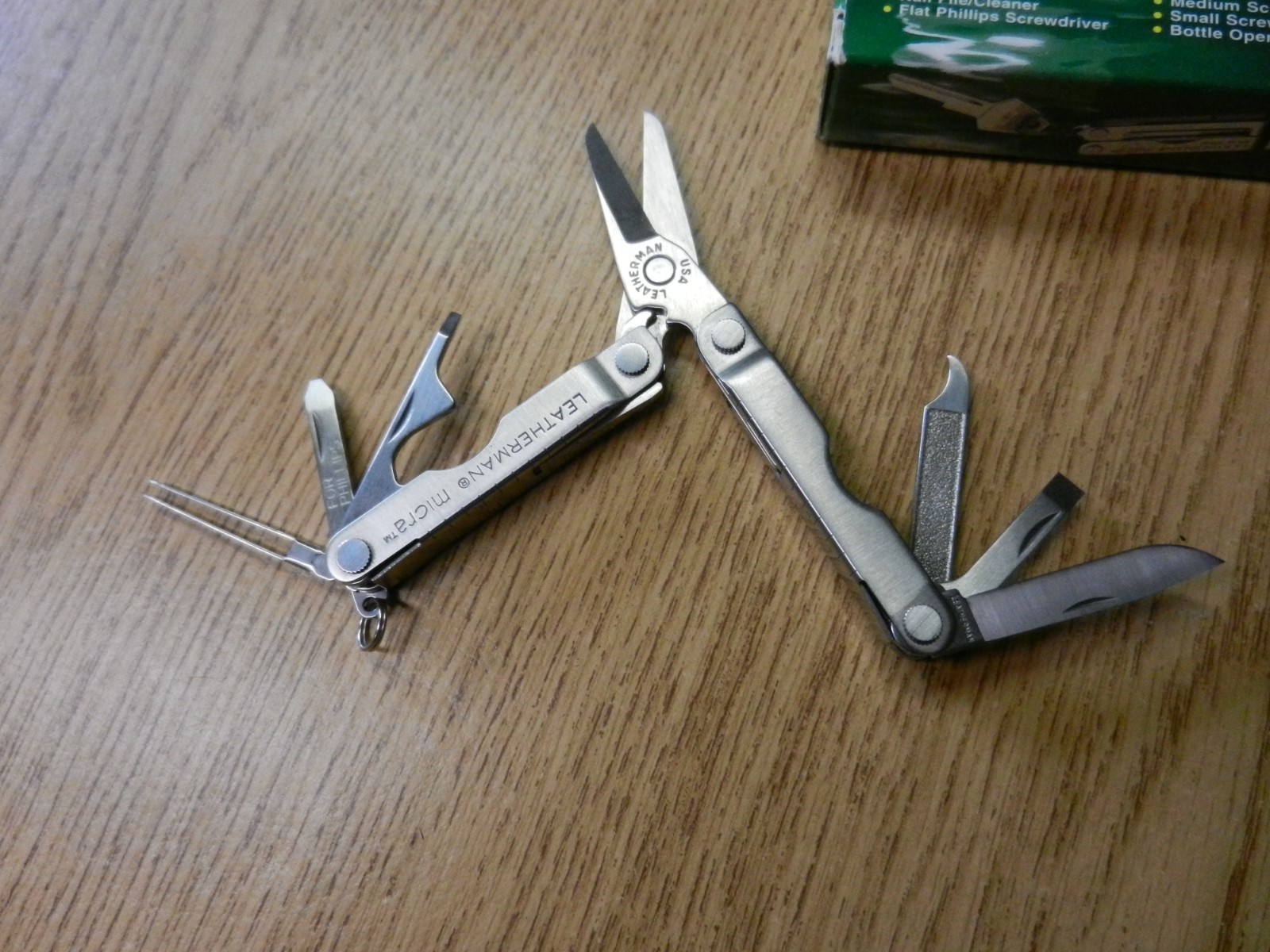 Leatherman Micra Multi Tool W/ Original Box 2 1/2″ Closed Excellent Condition