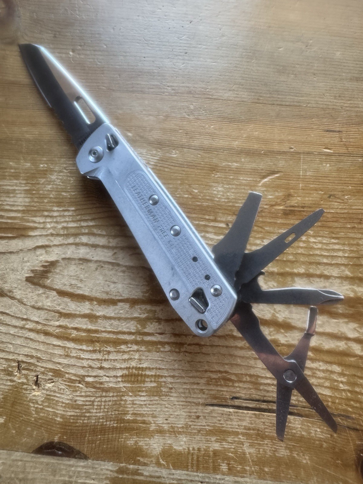 Leatherman Free K4 Silver Aluminum Handle