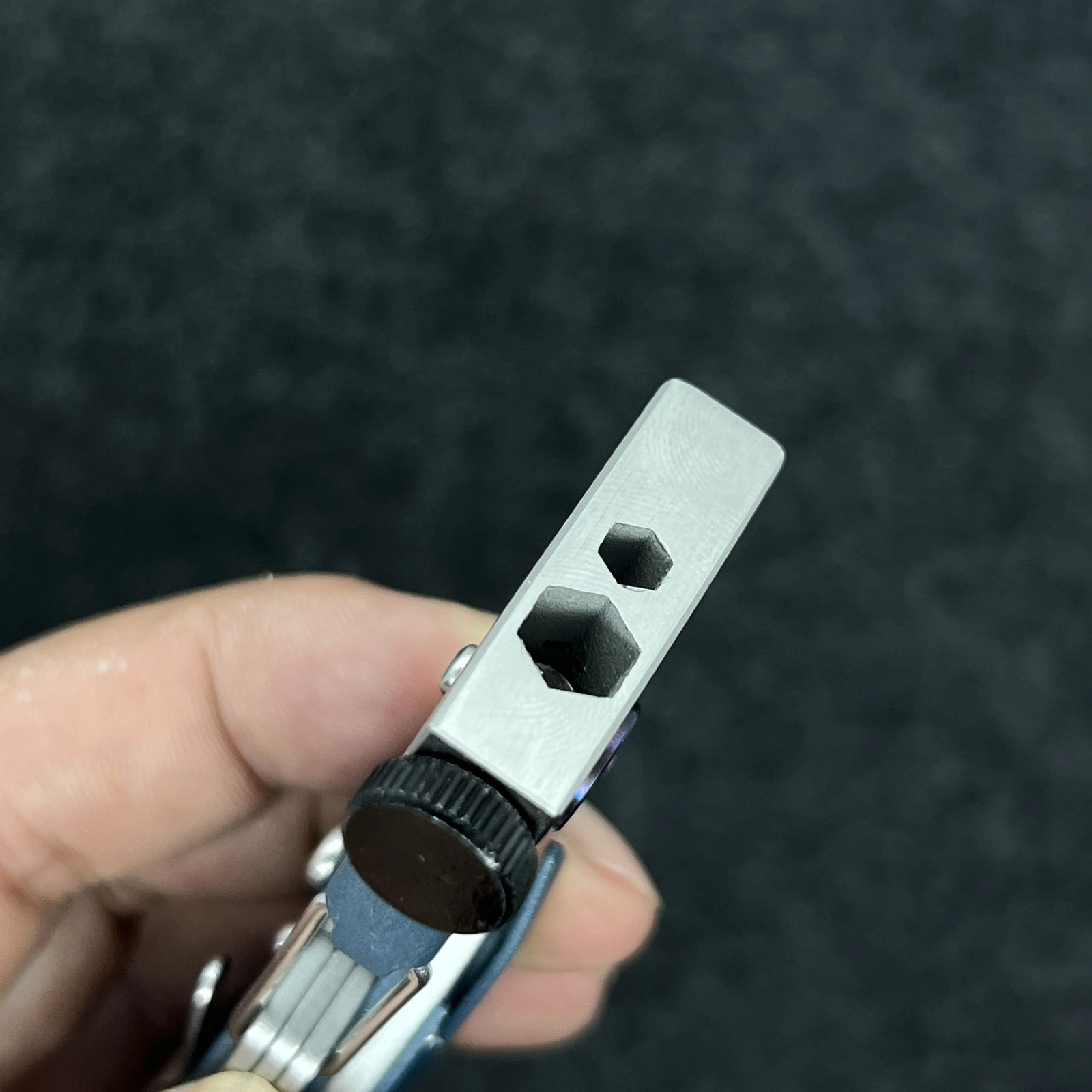 Carabiner Extension with Hammer Crowbar Bit Driver For Leatherman Skeletool MOD