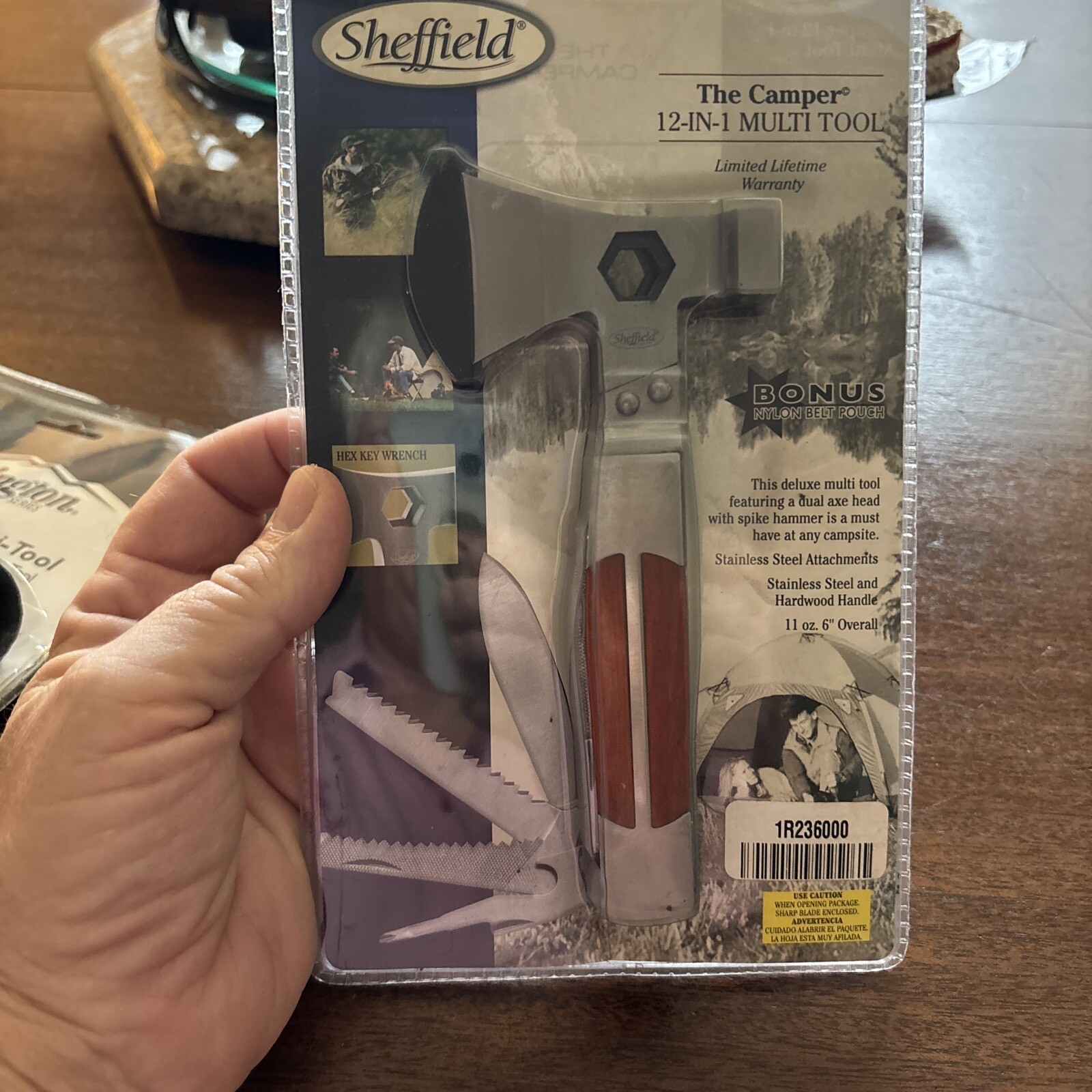 Vintage NOS Sheffield Hatchet Multi-Tool W/sheath