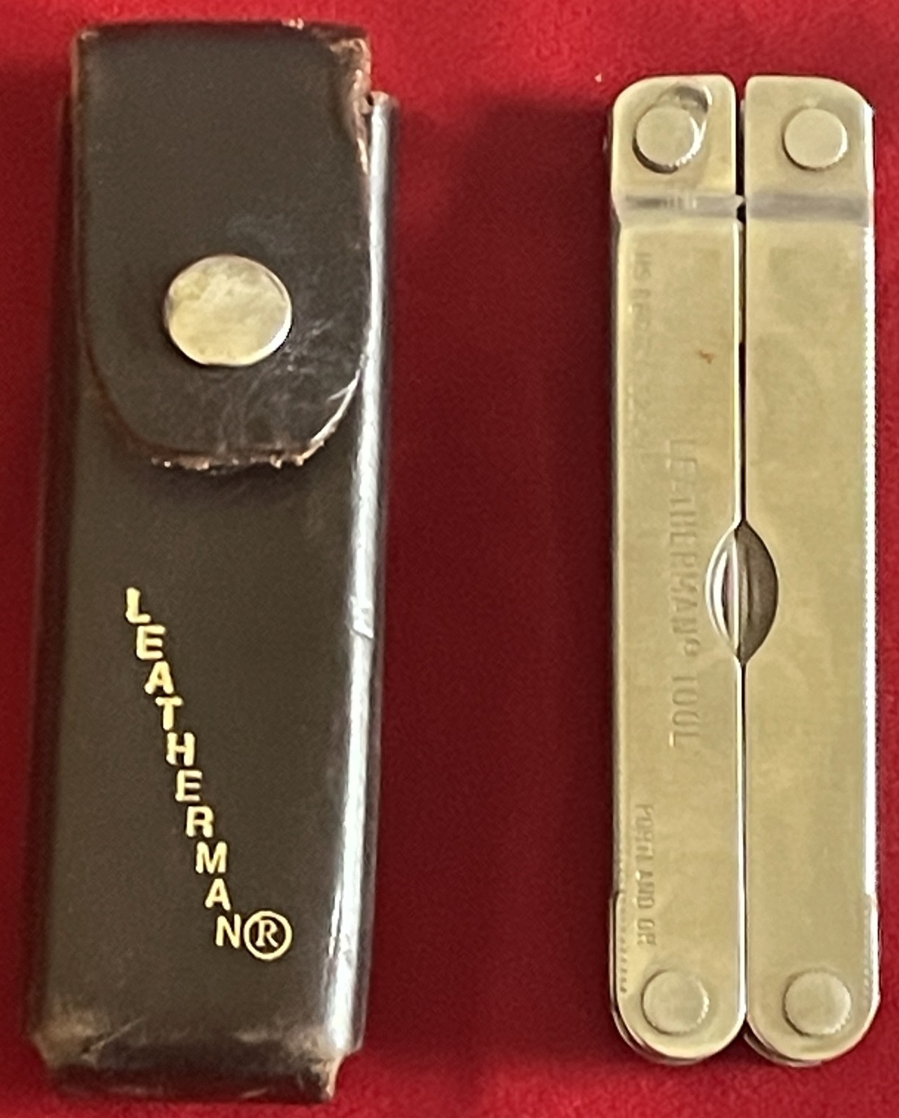 The Original Leatherman Multi Tool with sheath – #1325473 – Classic Collectable!