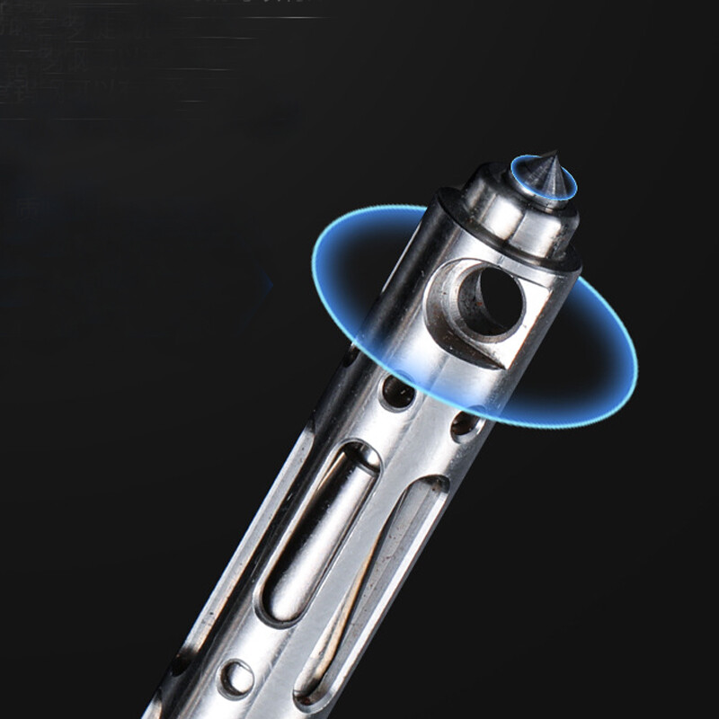 Mini Hollow Out Pen Titanium Alloy Writing Pen Pocket Pen Outdoor EDC Multi Tool