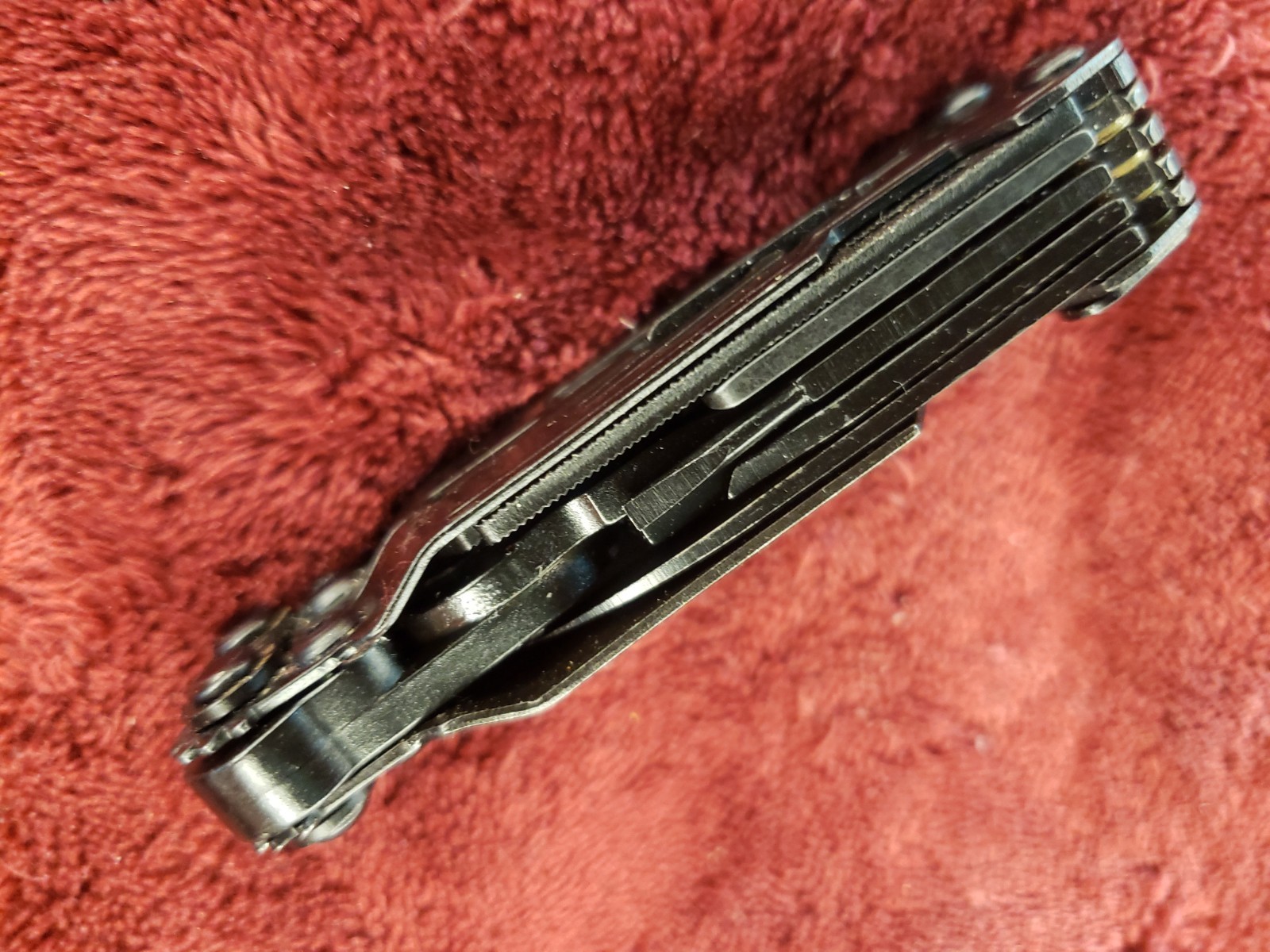 🔪 SOG PowerPint Black Multi-Tool Pocket Knife Folding Pliers