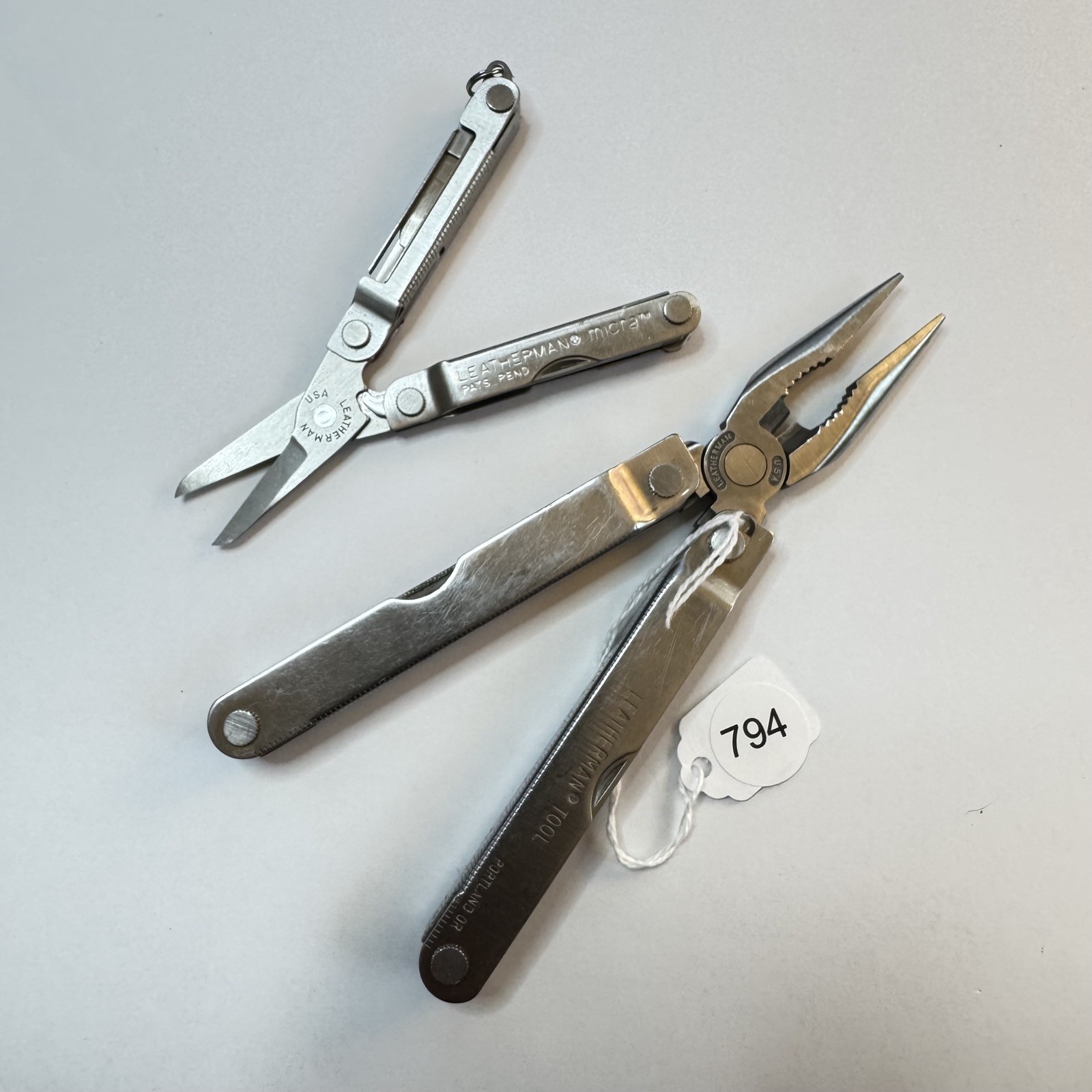 Leatherman PST and Micra Multi-Tool Pocket Knife PST is Dated 0496 #794