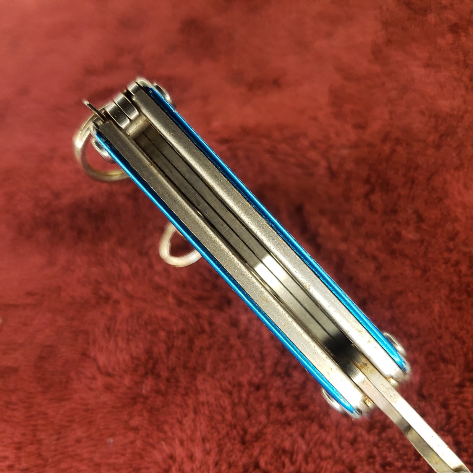 🔪🔪 Leatherman Squirt P4 Multi-Tool Blue Keychain