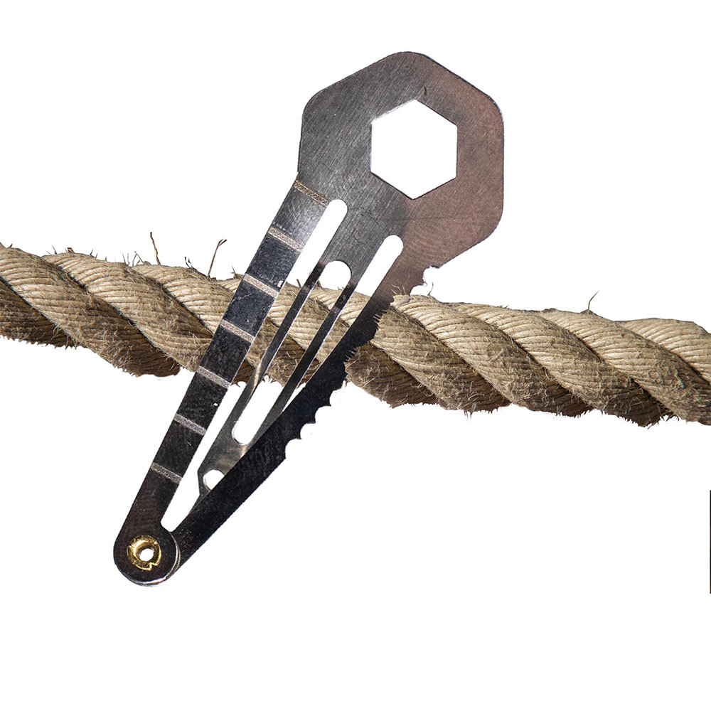 West Coast Paracord Utility Hair Clip – Multiple Packs – Multiple Colors