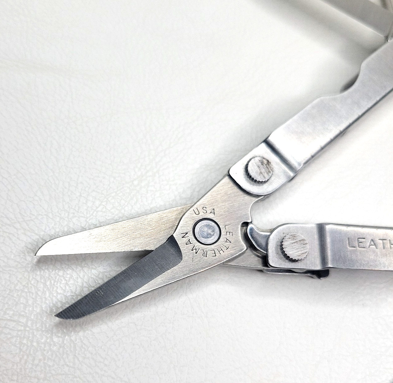Vintage 1998 Leatherman Micra Multi-tool USA Made Scissors Tweezers File Blade +
