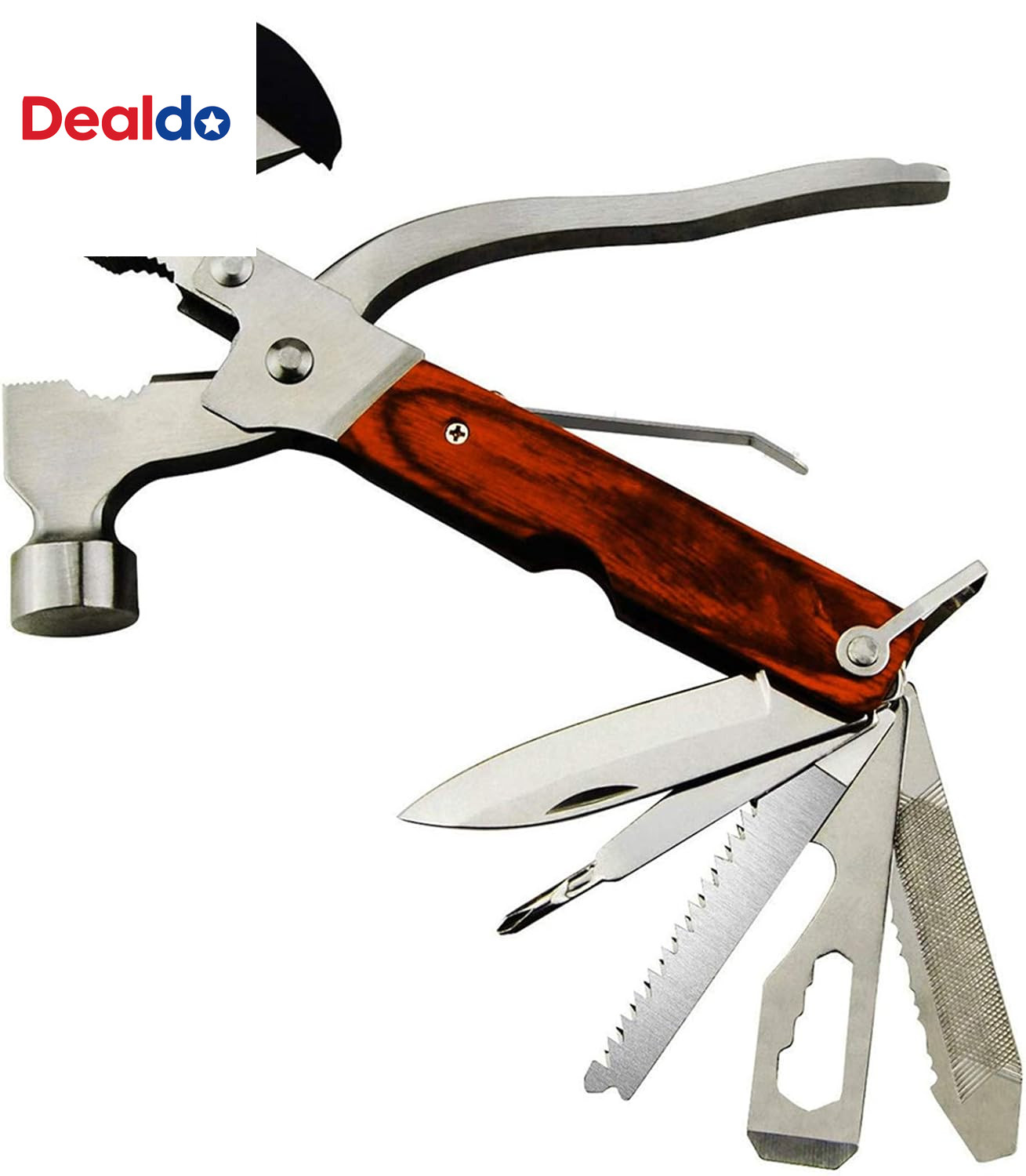 Camping Gear Multitool, Cool & Unique Birthday Gifts for Men Dad Husband Boyfrie