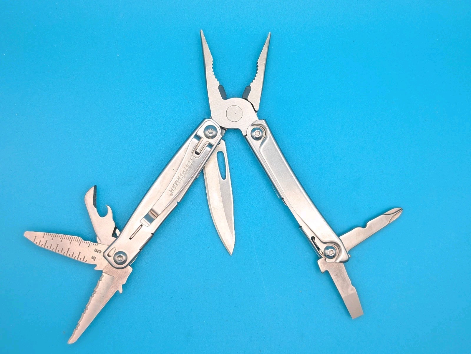 Leatherman Bolster 13 Tool Stainless Steel Multi-Tool! With Sheath!
