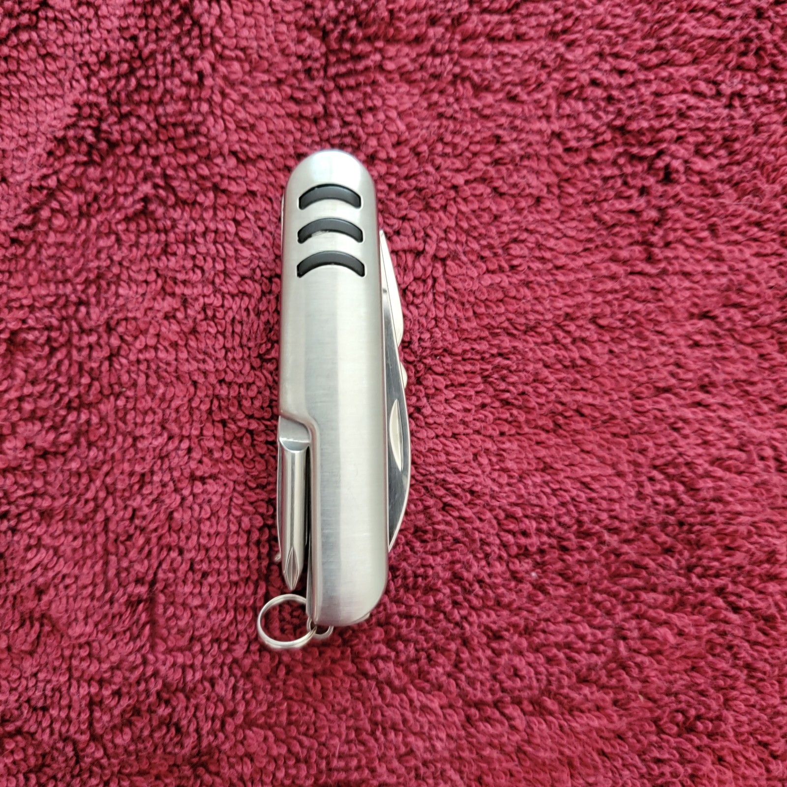 3″ Pocket Size 7 Tool Multi Tool Stainless Knife Original Blade Edge