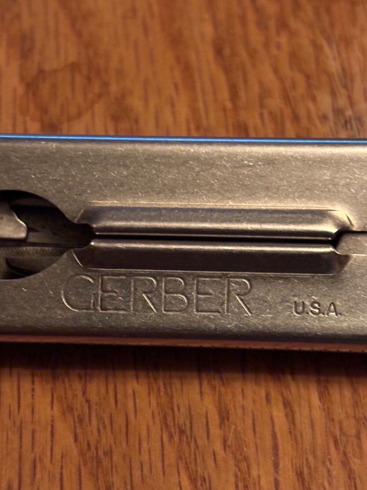 Vintage Gerber MPT multitool with original leather sheath rare free shipping