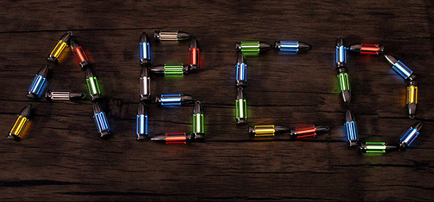 Titanium Luminous Tube Pendants Paracord Beads Key Ring Necklace Pendants 1 Pcs