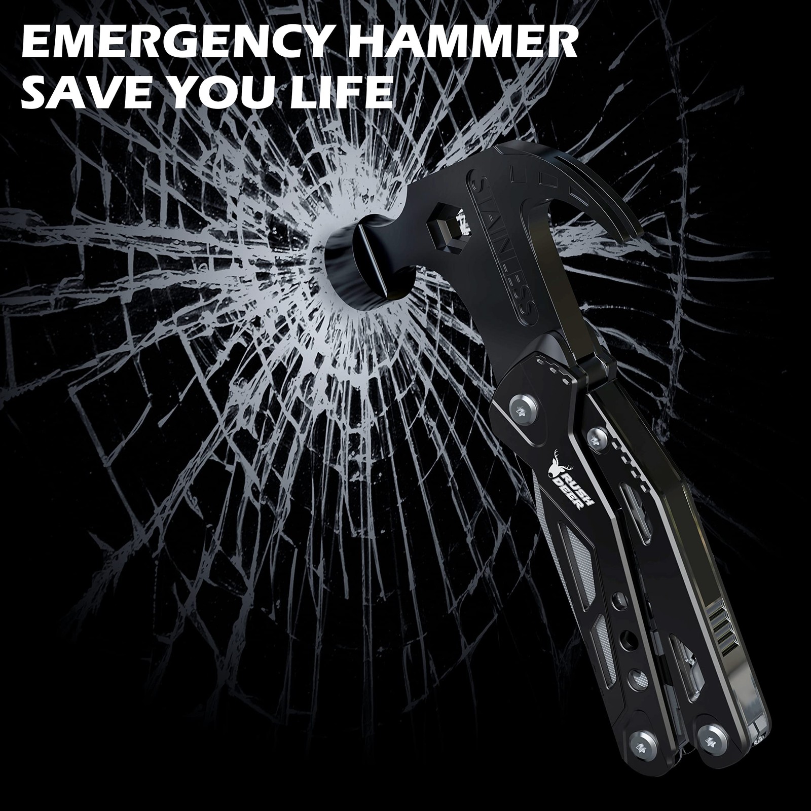 14-in-1 Multitool, Valentines Day Gifts for Men Dad Gifts, Mini Hammer Multit…