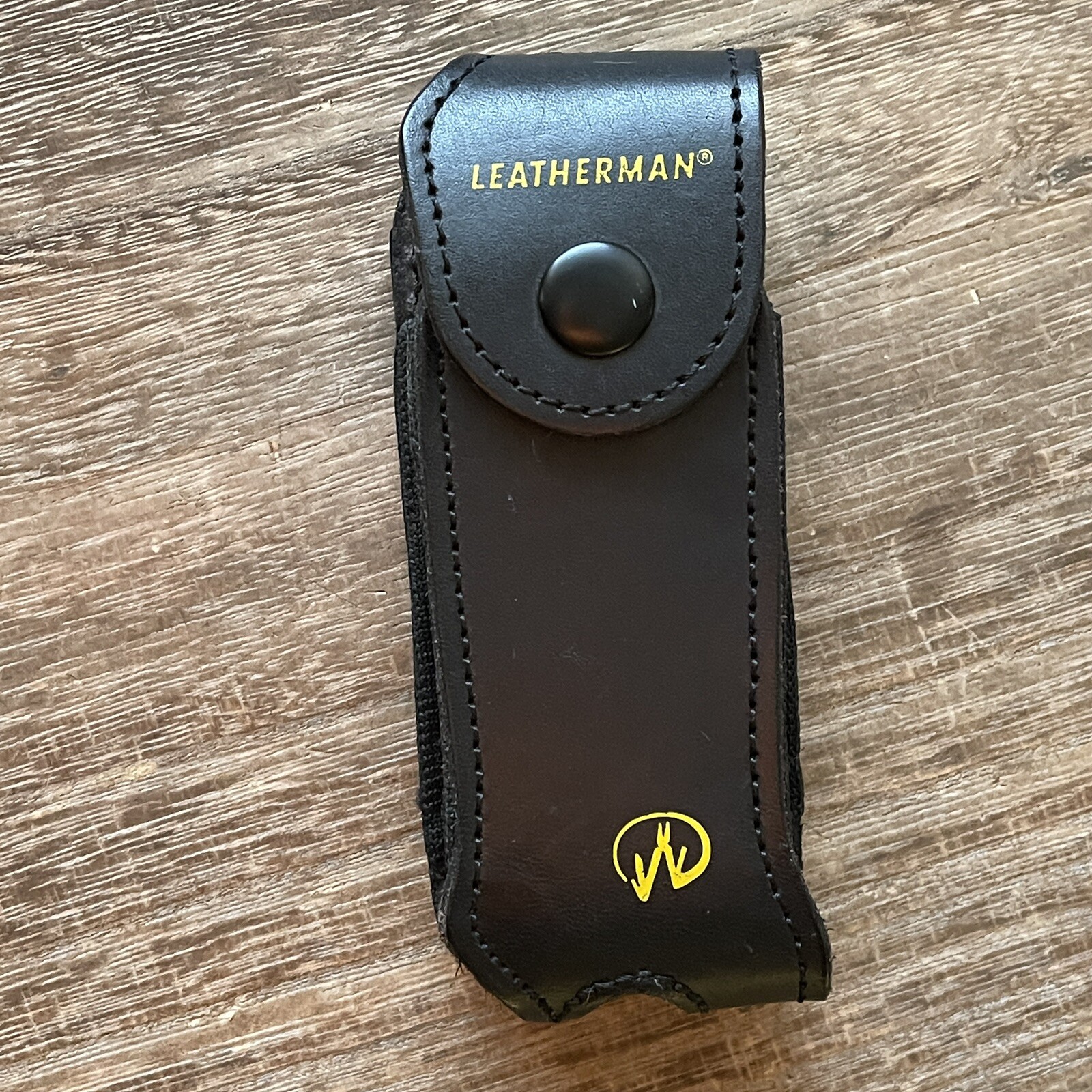 Sheath for Leatherman Surge, Super Tool 300, Signal, leather sheath w/pockets