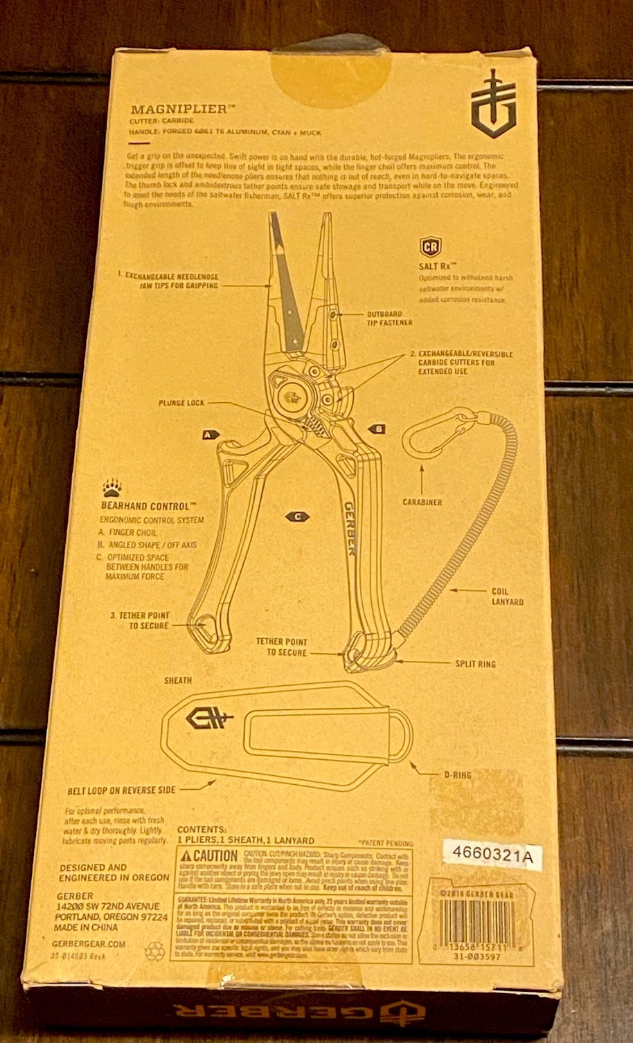 NEW GENUINE Gerber Magniplier Saltwater 8.4″ Needle Nose Multi Tool Pliers