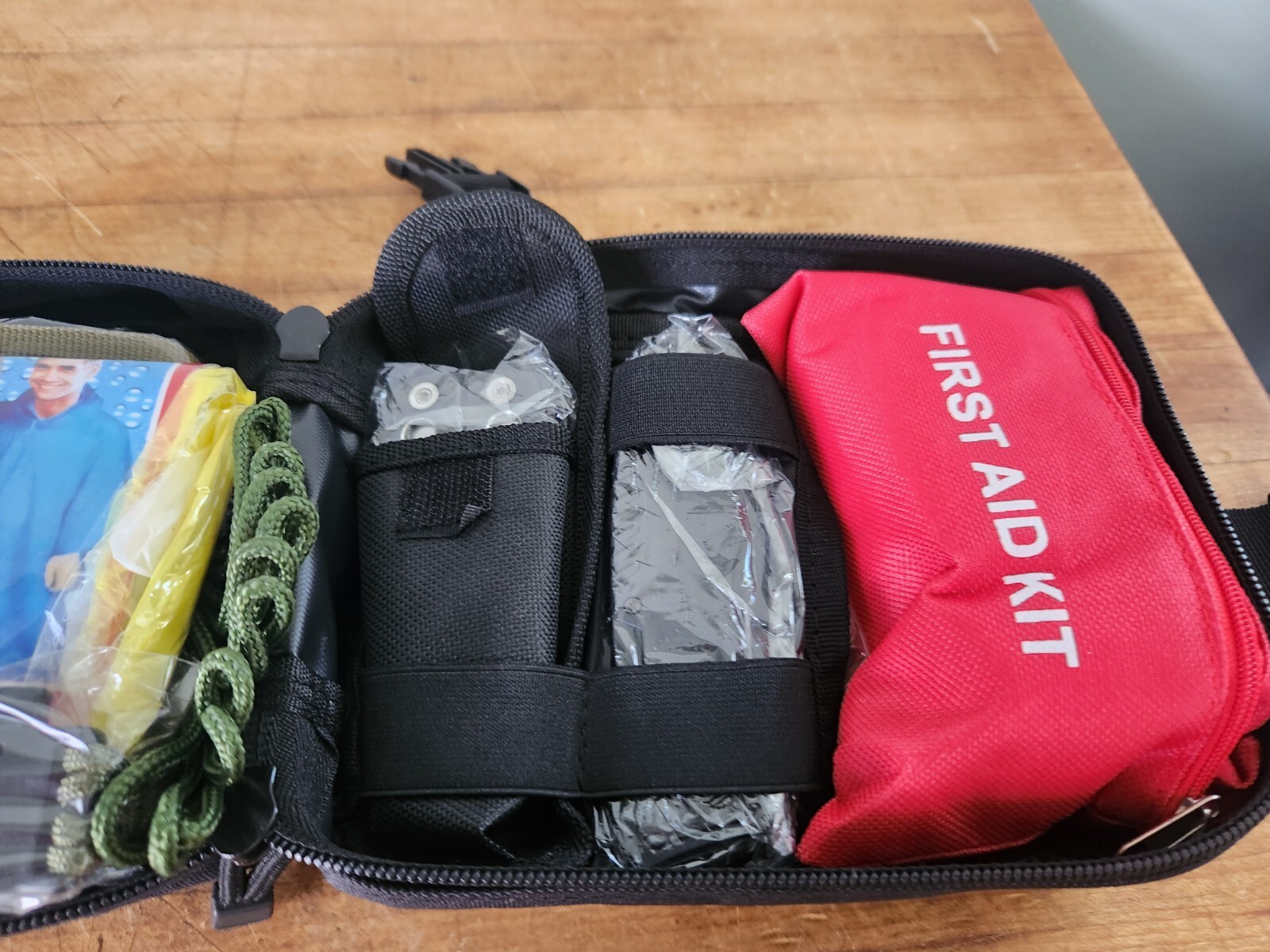 200Pcs Professional Emergency Survival First Aid SOS Kit for Camping Adventures