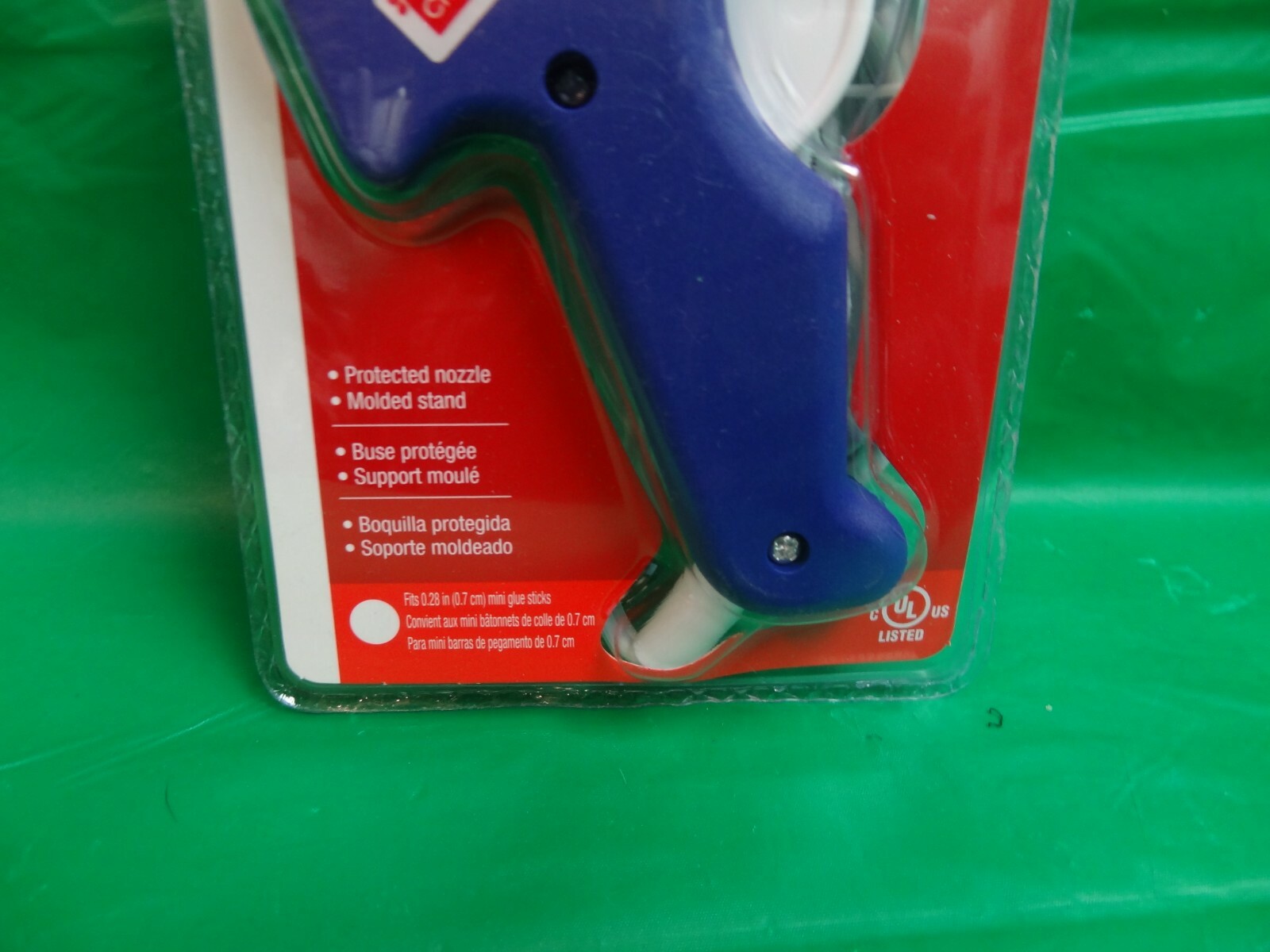 BRAND NEW! CRAFTSMART 301549 MINI HOT GLUE GUN – BLUE ~
