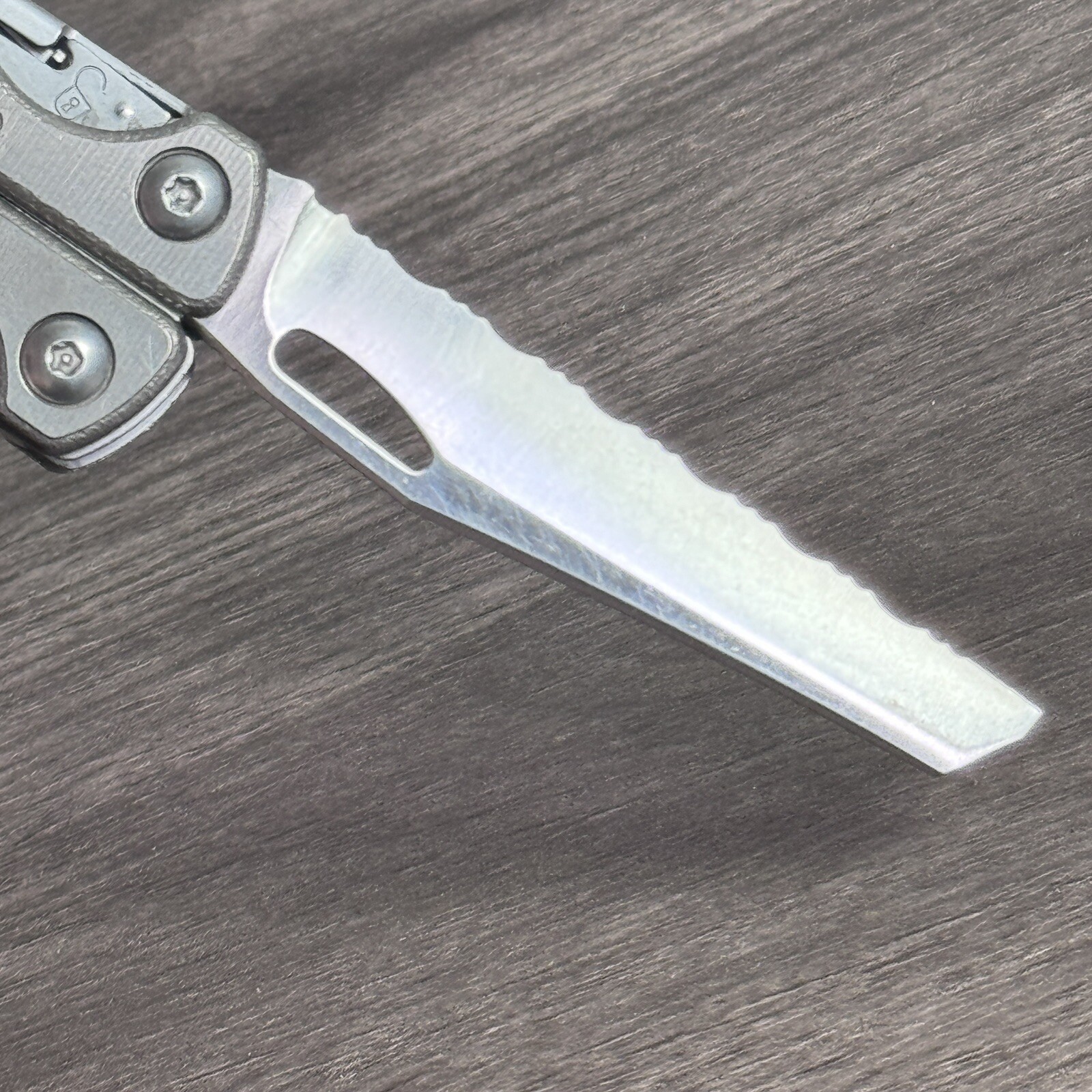 Leatherman Charge Ti Multitool early PAT PEND, early bits