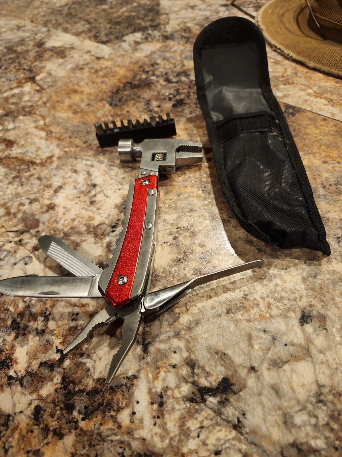 Stainless Steel Hammer Pocket Knife Multi Tool