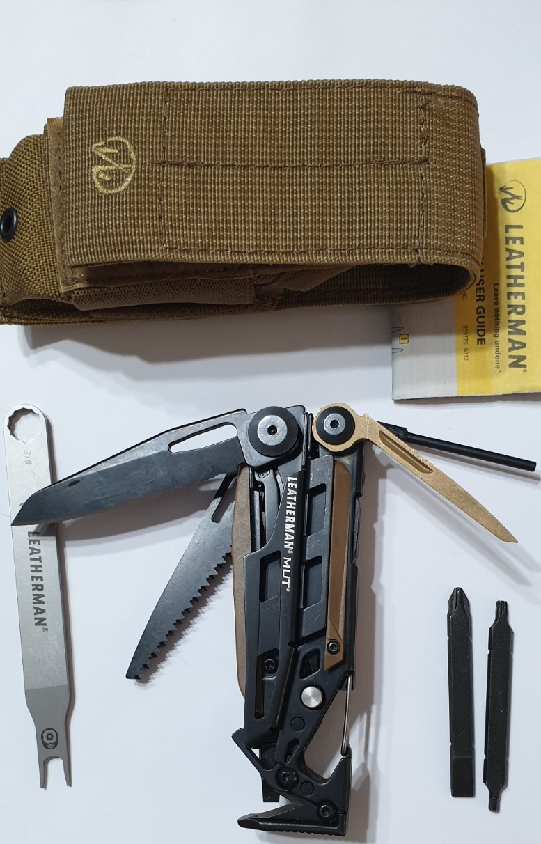 🔥🔥 Leatherman 2013 MUT Multi Tool Military Titanium Clip Retired Rare