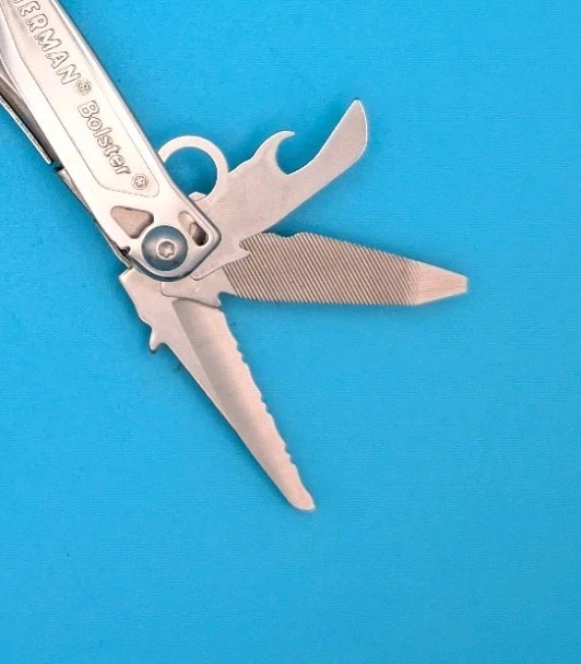Leatherman Bolster 13 Tool Stainless Steel Multi-Tool!