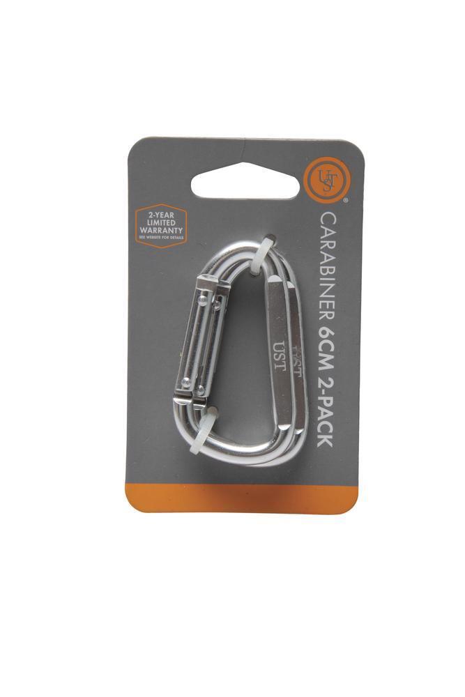 60lb. D-Ring Carabiner 2 Pack – Ships as Assorted Colors (NOT FOR CLIMBING)