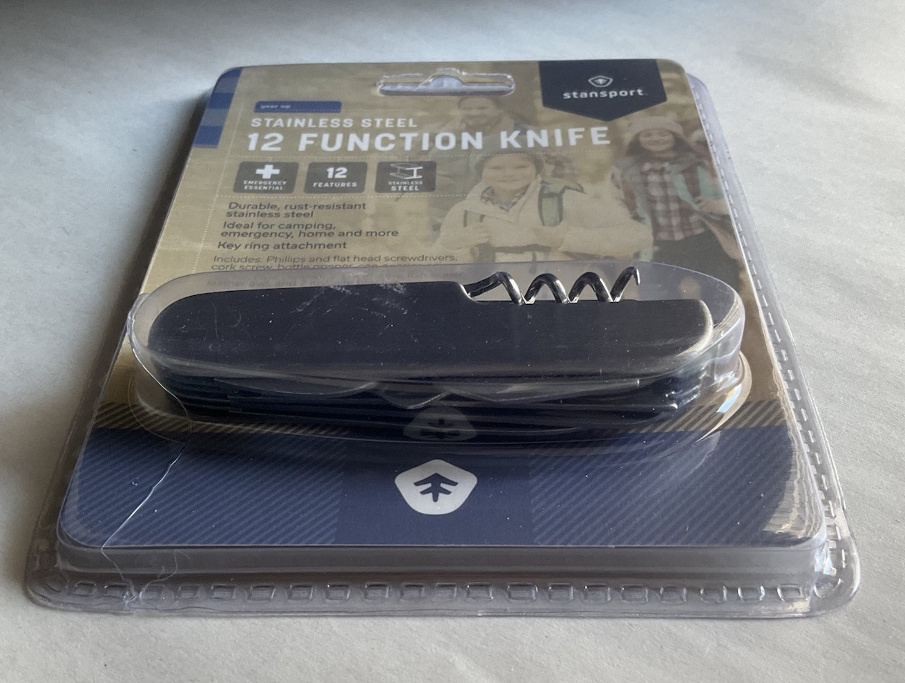 Stansport Stainless Steel 12 Function Utility Knife