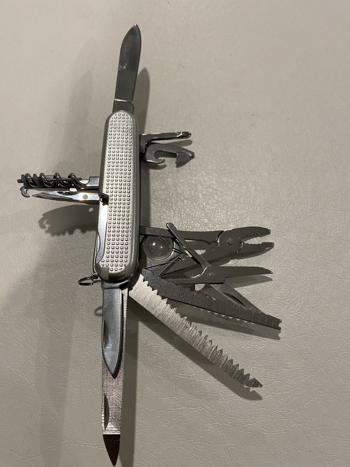 Ozark Trail Army Knife 33-In-1 Multitool. Survival Tool Pocket Knife Fishing